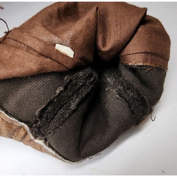 VNT 1970s Faux Fur Barbie Coat Suede And Fur Barbie Fashion Doll Lined Jacket - Picture 6 of 13